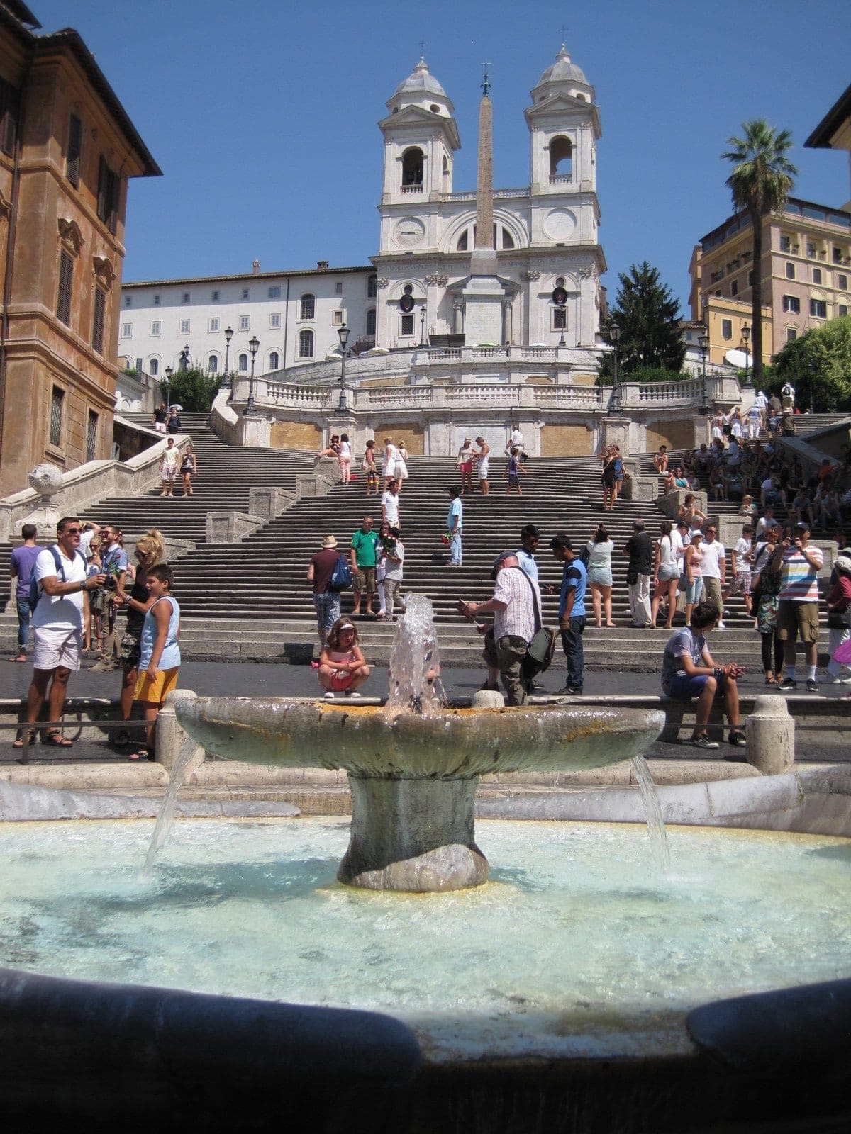 The Spanish Steps — in Rome, Italy, not Spain